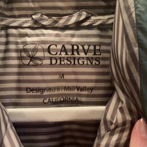 Carve Designs Alta colorblock puffer jacket • M - Picture 2 of 8